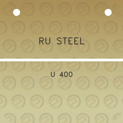 ru-steel-u-400