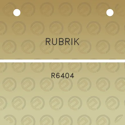 rubrik-r6404