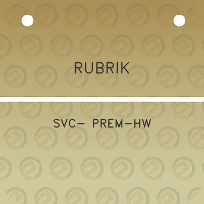 rubrik-svc-prem-hw