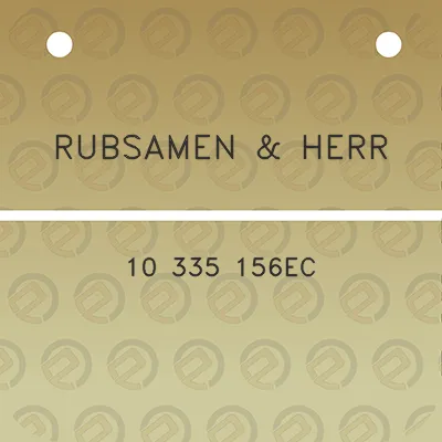 rubsamen-herr-10-335-156ec