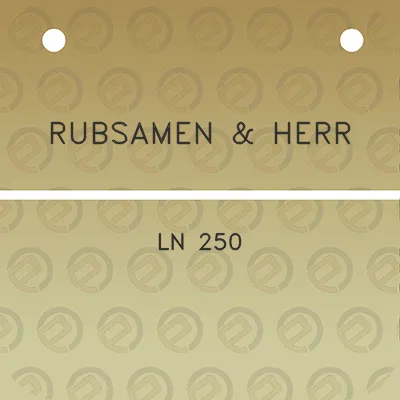 rubsamen-herr-ln-250