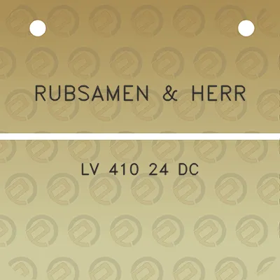 rubsamen-herr-lv-410-24-dc