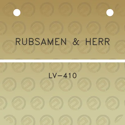 rubsamen-herr-lv-410