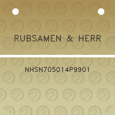 rubsamen-herr-nhsn705014p9901