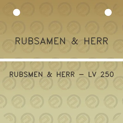 rubsamen-herr-rubsmen-herr-lv-250