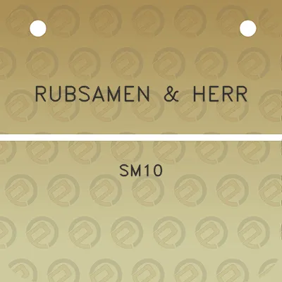 rubsamen-herr-sm10