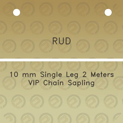 rud-10-mm-single-leg-2-meters-vip-chain-sapling