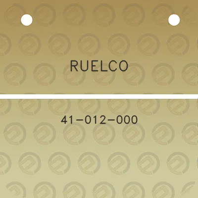 ruelco-41-012-000