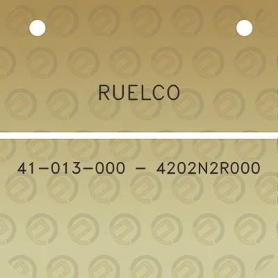 ruelco-41-013-000-4202n2r000