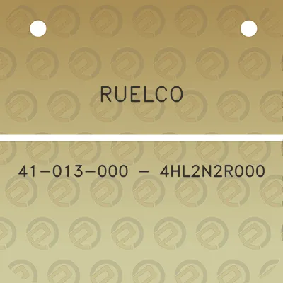 ruelco-41-013-000-4hl2n2r000