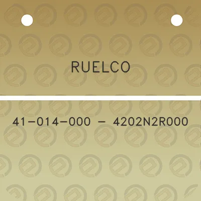 ruelco-41-014-000-4202n2r000