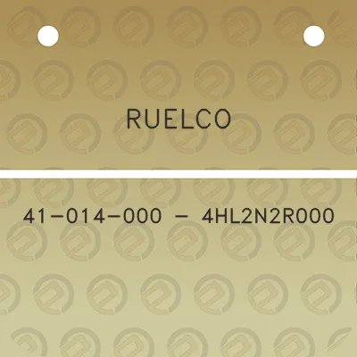 ruelco-41-014-000-4hl2n2r000