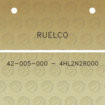 ruelco-42-005-000-4hl2n2r000