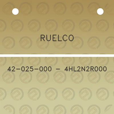 ruelco-42-025-000-4hl2n2r000