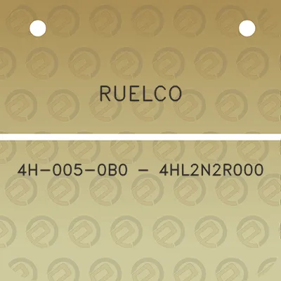 ruelco-4h-005-0b0-4hl2n2r000