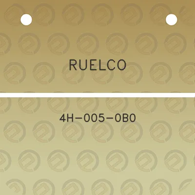 ruelco-4h-005-0b0