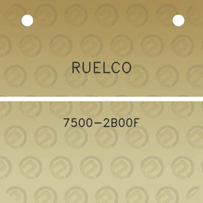 ruelco-7500-2b00f