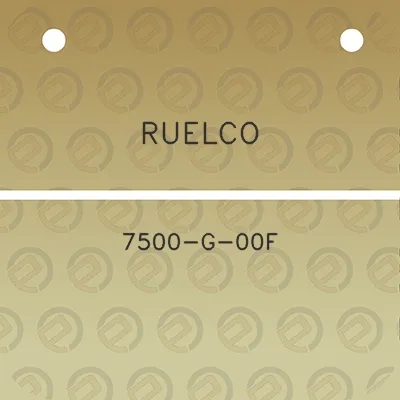 ruelco-7500-g-00f