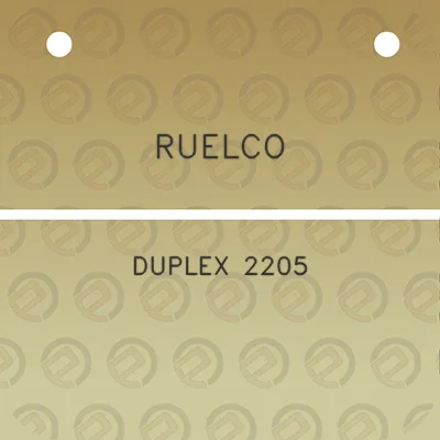 ruelco-duplex-2205