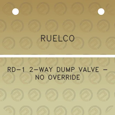 ruelco-rd-1-2-way-dump-valve-no-override