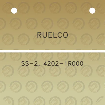 ruelco-ss-2-4202-1r000