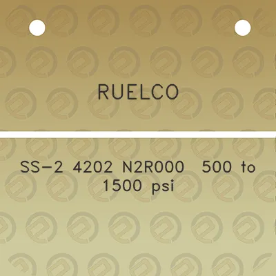 ruelco-ss-2-4202-n2r000-500-to-1500-psi