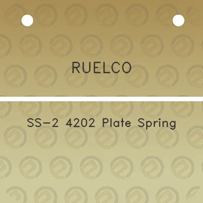 ruelco-ss-2-4202-plate-spring