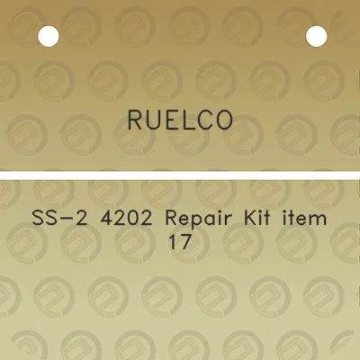 ruelco-ss-2-4202-repair-kit-item-17