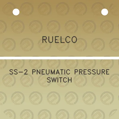 ruelco-ss-2-pneumatic-pressure-switch