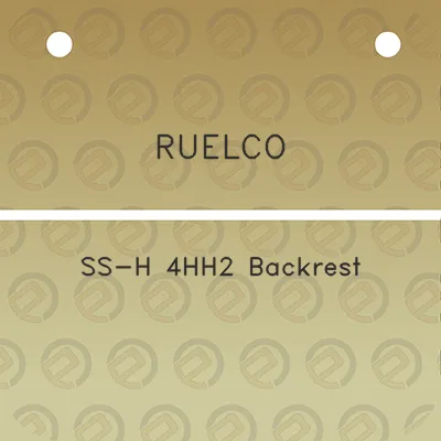 ruelco-ss-h-4hh2-backrest