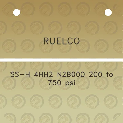 ruelco-ss-h-4hh2-n2b000-200-to-750-psi