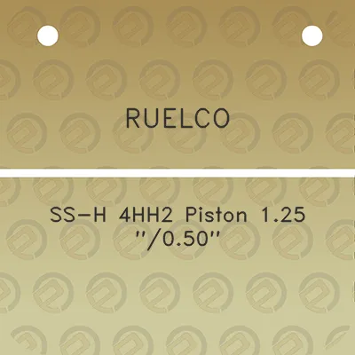 ruelco-ss-h-4hh2-piston-125-050