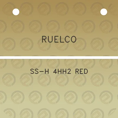 ruelco-ss-h-4hh2-red