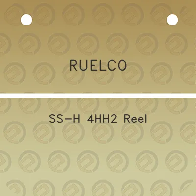 ruelco-ss-h-4hh2-reel