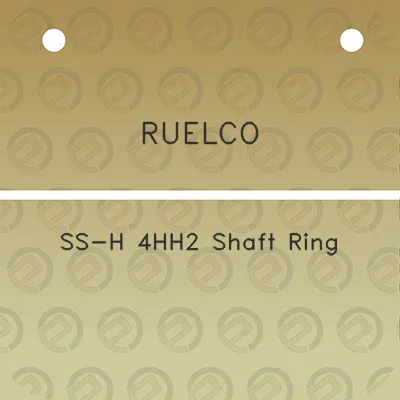 ruelco-ss-h-4hh2-shaft-ring