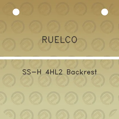 ruelco-ss-h-4hl2-backrest