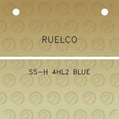 ruelco-ss-h-4hl2-blue