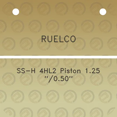 ruelco-ss-h-4hl2-piston-125-050