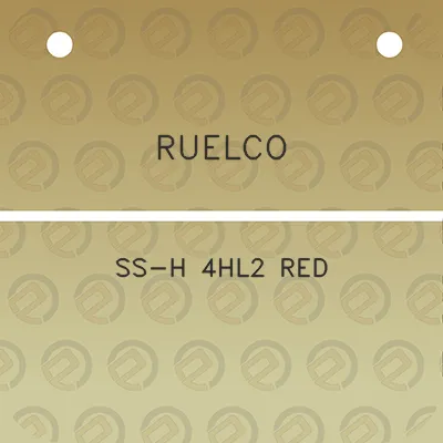 ruelco-ss-h-4hl2-red