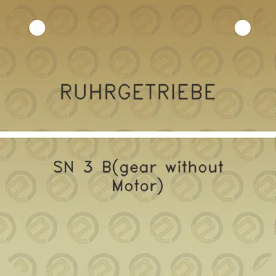 ruhrgetriebe-sn-3-bgear-without-motor