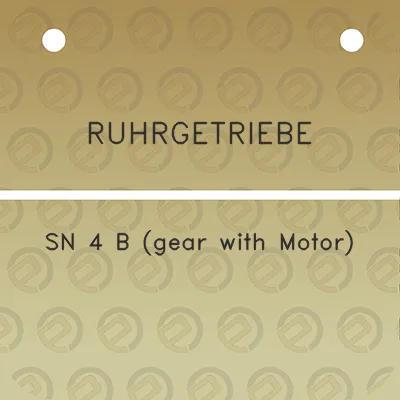 ruhrgetriebe-sn-4-b-gear-with-motor