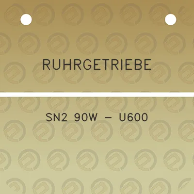 ruhrgetriebe-sn2-90w-u600