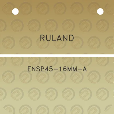 ruland-ensp45-16mm-a