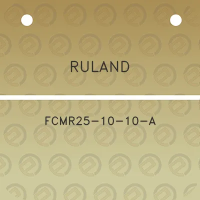 ruland-fcmr25-10-10-a