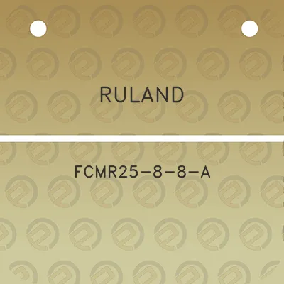 ruland-fcmr25-8-8-a