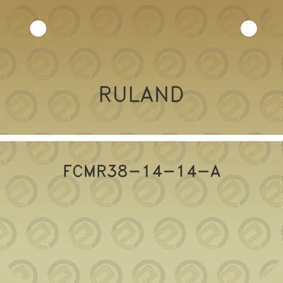 ruland-fcmr38-14-14-a