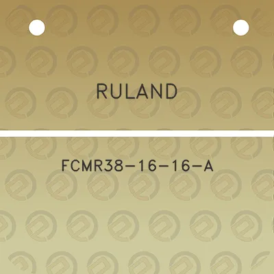 ruland-fcmr38-16-16-a