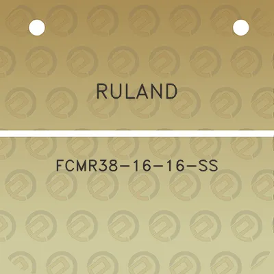 ruland-fcmr38-16-16-ss