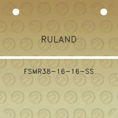 ruland-fsmr38-16-16-ss