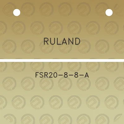 ruland-fsr20-8-8-a